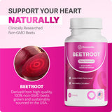 Beetroot 60 Cáps - Presión Arterial Saludable y Circulación Natural